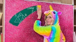 10 DIY Unicorn School Supplies vs Mermaid School Supplies