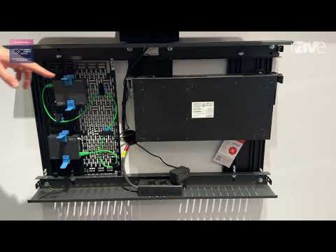 ISE 2025: Chief Presents Fusion Storage Cabinet With Cable Cover, Video Bar Mount