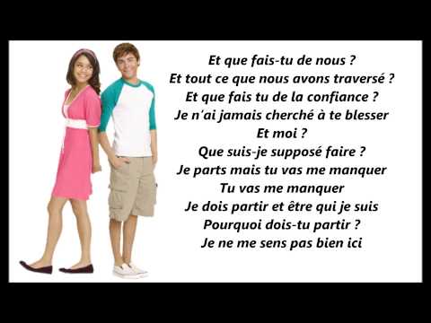 High School Musical-Je Dois Savoir Qui Je Suis(Gotta Go My Own Way) Video
