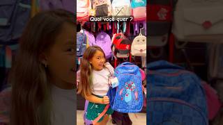 Valentina Escolhendo O Material Escolar 2025 Volta As Aulas