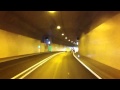 Exhaust sound Alfa Romeo RZ in a Italian tunnel