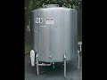 1,200 GALLON WILL-FLOW SANITARY MIX TANK - S/S - JACKETED  #6822