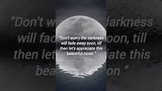 Beautiful Moon Quote
