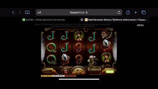 Mad Mechanic Deluxe - Bonus Game Free Spins With Retriggers Bet 40 Czk