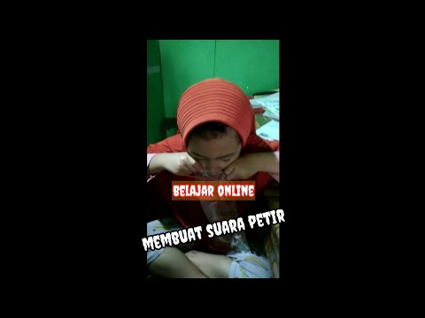belajar online membuat suara petir