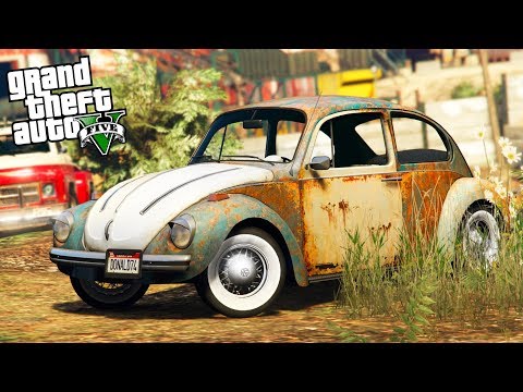 РЕАЛЬНАЯ ЖИЗНЬ В GTA 5 - НАШЕЛ РЖАВЫЙ VOLKSWAGEN BEETLE! 🌊ВОТЕР РЕАЛЬНАЯ ЖИЗНЬ В GTA 5 - НАШЕЛ РЖАВЫЙ VOLKSWAGEN BEETLE! 🌊ВОТЕР