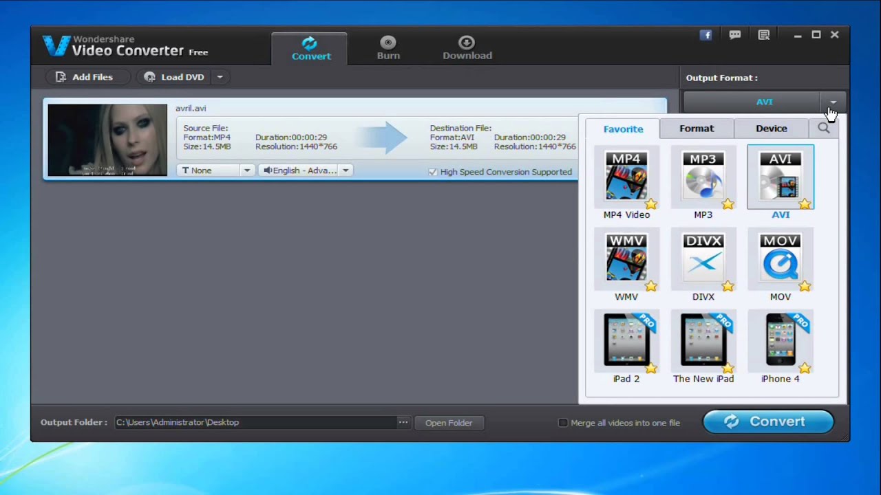 Как сделать формат avi из wmv Как сделать формат avi из wmv
