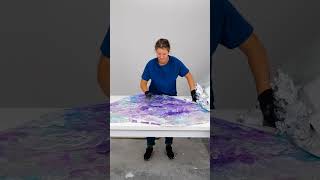 Table Made With Your Body?😮 Watch The Process! #Epoxy