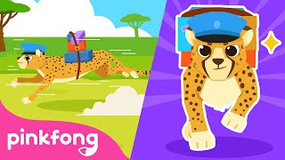 Mailman of the Savanna | Storytime with Pinkfong and Animal Friends | Cartoon | 