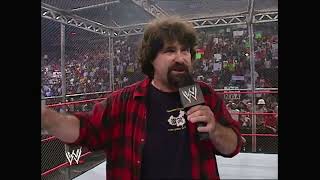 Triple H & Mick Foley Segment Raw June 9 2003 Part 1