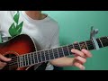 숀(Shaun) - "Way Back Home" guitar tutorial