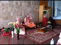 Niranjana Swami speaks on Bhagavad-gita 5.7 at public progam in Simferopol, Ukraine. June 10, 2012