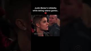 Justin Bieber's Infidelity While Dating Selena Gomez #shorts #subscribe #justin 