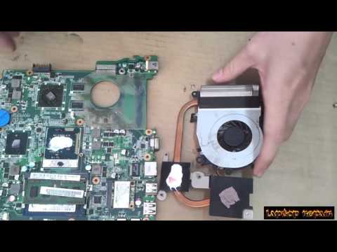 Acer Aspire 4738 4738G 4738z Disassembly and fan cleaning