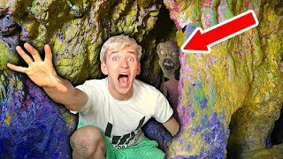 EXPLORING ALIEN CAVE!! EXPLORING ALIEN CAVE!!