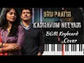 🎶 Oru Paathi Kadhavum Neeyadi BGM Keyboard Cover 🎹 | FL Studio | Muzic