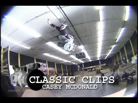Casey McDonald Skateboarding Classic Clips #86 Montreal Canada