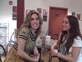 Amanda Peters & Amie Miriello - Backstage interview