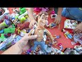 Video GIANT TOY STORY TOYS COLLECTION BUZZ LIGHTYEAR WOODY JESSIE HAM MCDONALDS POWER RANGER