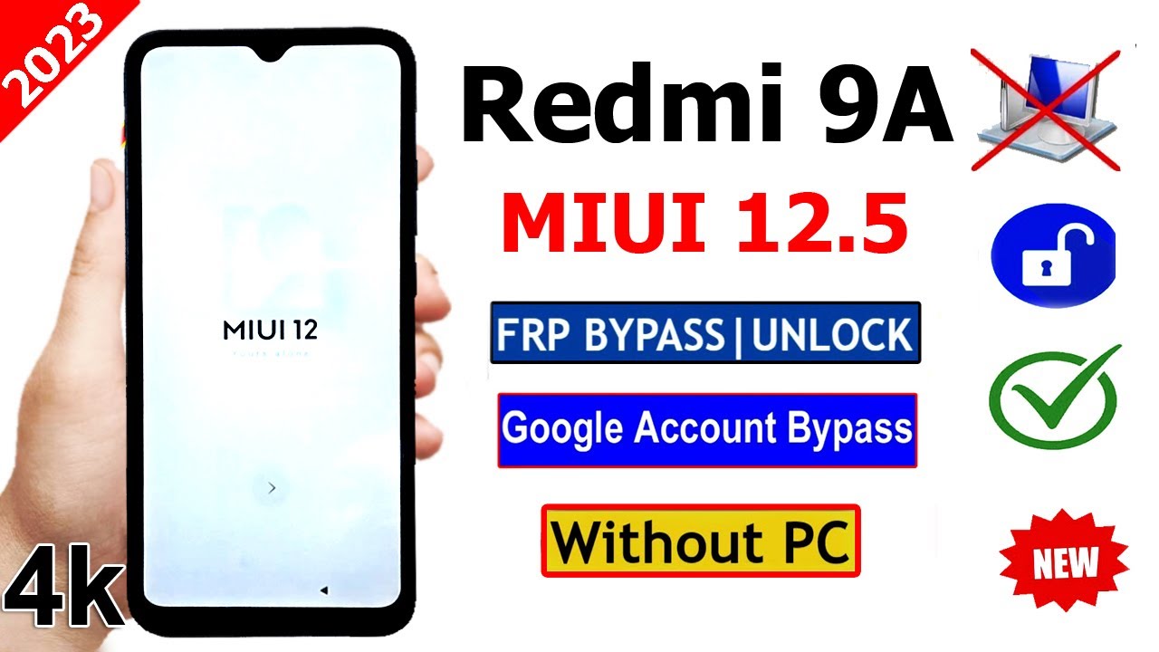 Redmi 9a (Miui 12.5) Frp Bypass New Update 2023 | Xiaomi Redmi 9a (Miui 12.5) Frp Bypass New Update 2023 | Xiaomi