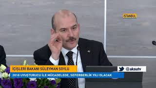 İçişleri Bakanı Süleyman Soylu Uyuşturucu Taciri Terörist Ile Aynı Muameleyi Görecek