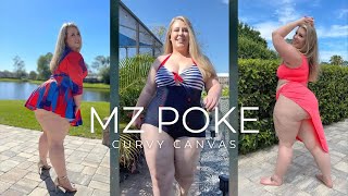 Mz Poke Aka 55Inchesofpassion | Big Size American Curvy Model | Latest Plus Size Brand Ambassador