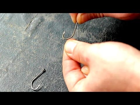 How to Tie a Double Snell Rig Easy double fish hook setup