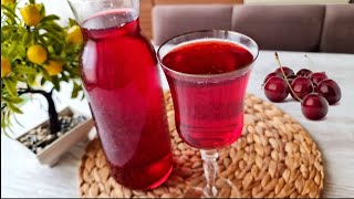 Evde Vişne Suyu Nasıl Yapılır Dondurulmuş Vişne İle 4 Litre Vişne Suyu