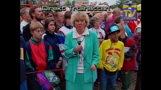 Direktsändning Lanseringen Av Nya Saab 900 Tv4 Fyrstad 1993-07-21