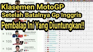 Mengejutkan! Klasemen MotoGP 2018 usai MotoGP Inggris Dibatalkan, Pembalap Ini Yang Diutungkan