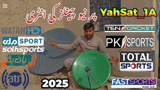 Yahsat New Update 2025 New Channel List 2025 Yahsat On 2 Feet Dish