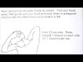 Total Health Systems, Levator Stretch by Laurie Nuyens, Athletic Trainer