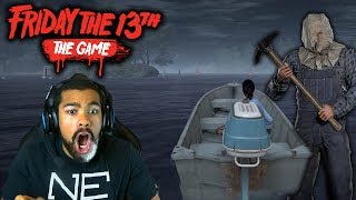 THE MOST INTENSE GAMES OF MY LIFE!! | Friday the 13th: The Game | #2