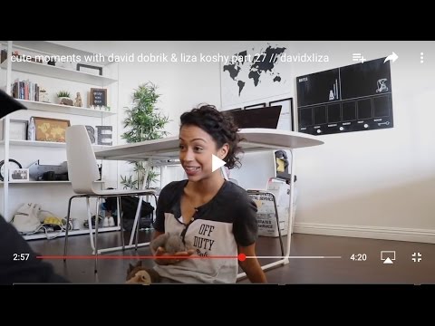 cute moments with david dobrik & liza koshy part 27 // davidxliza