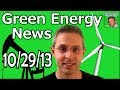 Green Energy News 10/29/13 Accord Hybrid, Robot Soldiers, Solar Jobs