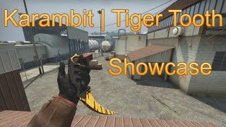 Stattrak Karambit Tiger Tooth Showcase