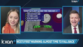 Nicks First Warning When We Fall Back And Change Clocks In 2025