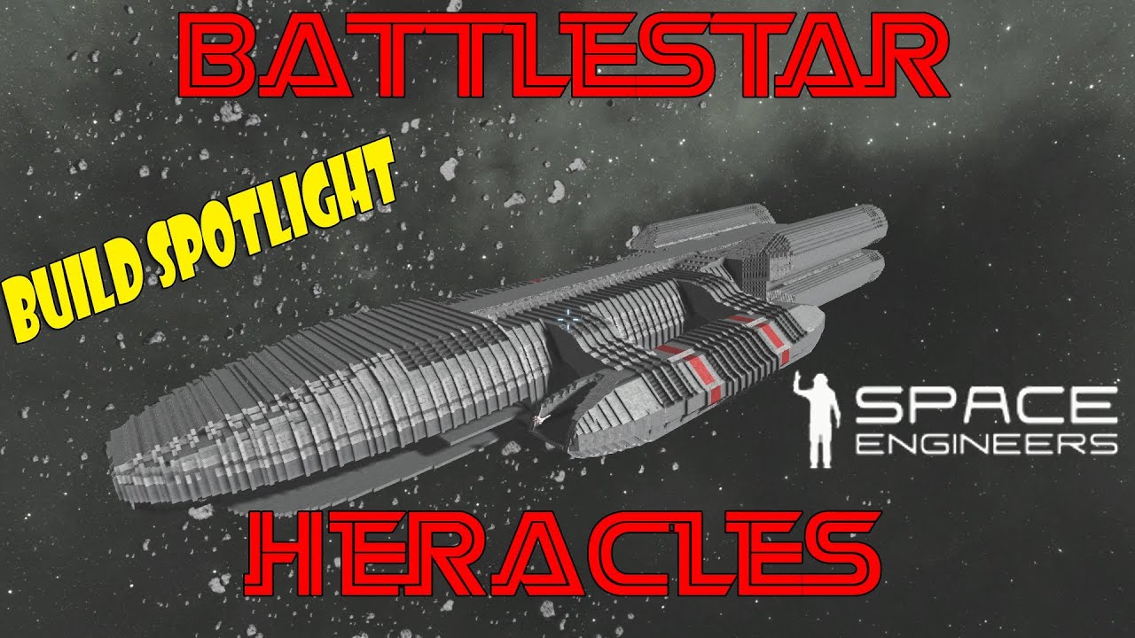 Space Engineers Battlestar Heracles Build Spotlight YouTube