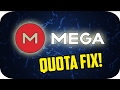 How To Fix MEGA Over Quota Exceeded Error!