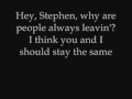Hey Stephen - Taylor Swift (lyrics)