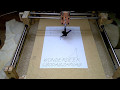Homemade pen plotter Csodaszarvas Wonderdeer