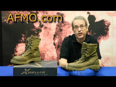 Wellco USMC RAT Hot Weather Combat Boots Extended