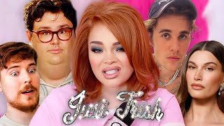 Mrbeasts Embarring Feud With Caleb Hearon Justin Bieber Disrespects Hailey? Just Trish 206