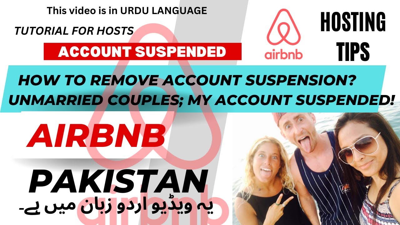 HOW TO REMOVE ACCOUNT SUSPENSION ON AIRBNB PAKISTAN| HOW TO REMOVE ACCOUNT SUSPENSION ON AIRBNB PAKISTAN|