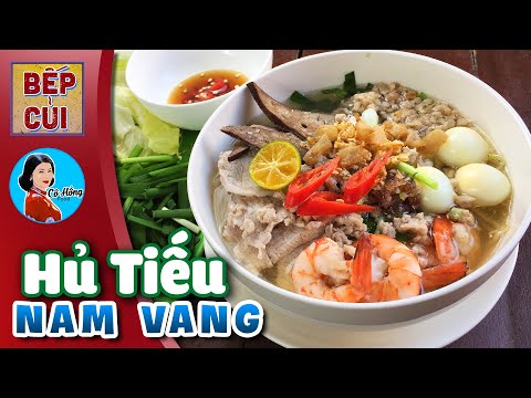 Cách Nấu Hủ Tiếu Nam Vang Đúng Chuẩn Rất Dễ Làm | Bếp Củi TV