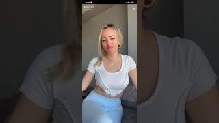Periscope Live Beautiful Girl Dancing Blue Leggings Bigo Live