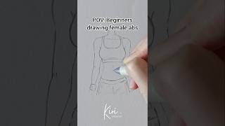Pov Beginners Drawing Female Abs