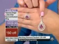 Ramona Singer 1.58ct Pink Quartz and Diamond Sterling Silver Ring Ramona Singer Jewelry