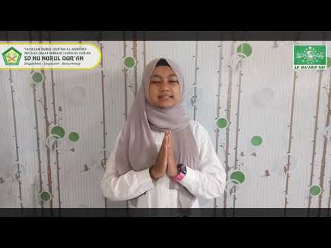 Ucapan Siswa Siswi SD NU NURUL QUR'AN Dalam Rangka Harlah LP Ma'arif NU Ke-92 Tahun