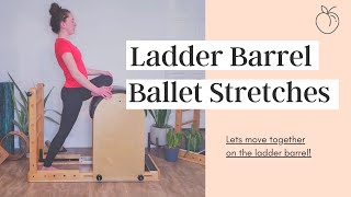 Ladder Barrel Ballet Stretches | Pilates | Stretching